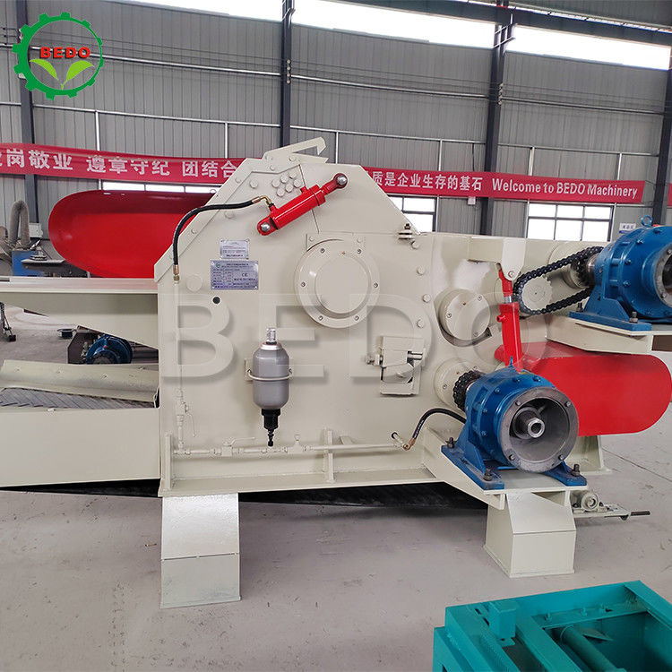 SNI Standard Industrial Wood Chipper Machine 132KW Electric CE Certified for Indonesia Paper and Pulp Mills