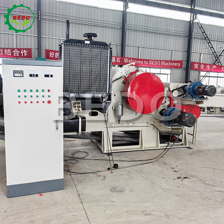 Palm EFB Empty Fruit Bunch Shredder Wood Chipper Machine Дизельный двигатель мощностью 110 кВт для электростанции биомассы