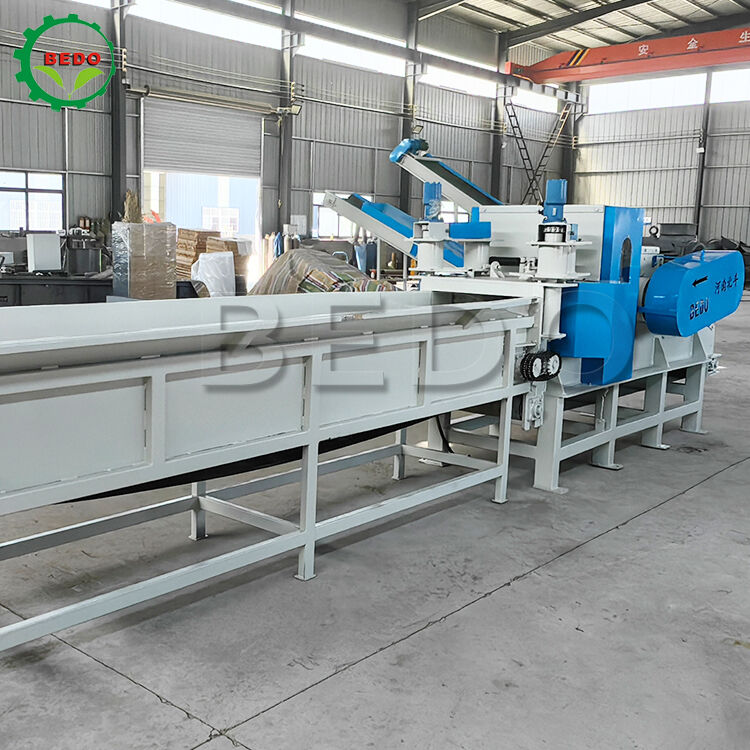 Машины для изготовления пиломатериалов из углеродистой стали с высокой мощностью 4000-8000 кг / ч с мощностью 90 кВт для обработки биомассы