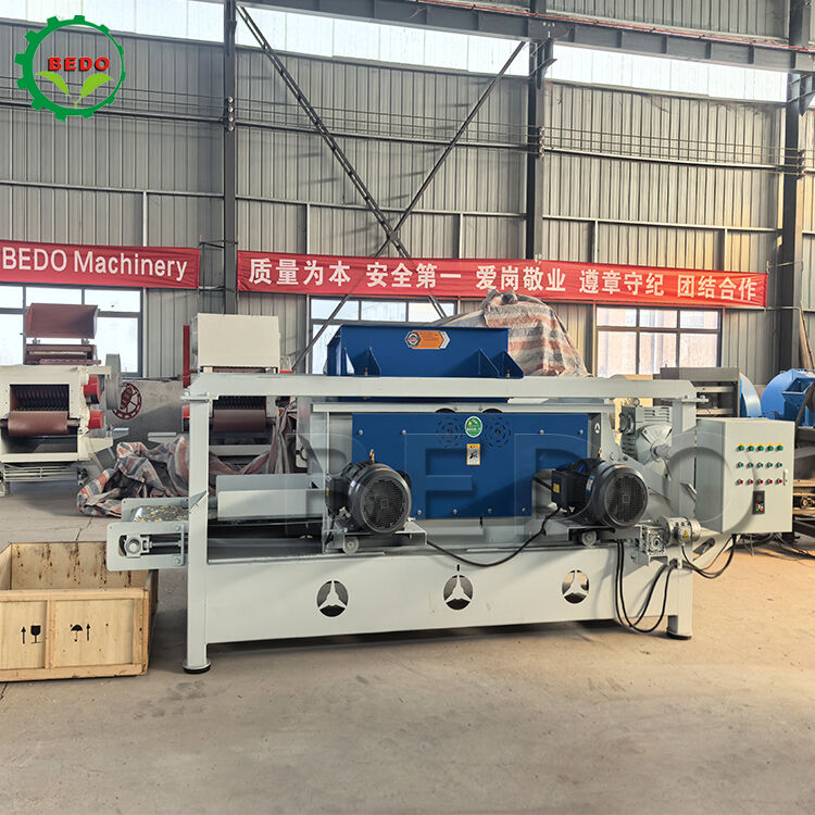 Лезвие из легированной стали, диаметр ролика 125 мм, прочная машина для производства древесной стружки для высокоэффективного производства древесной стружки