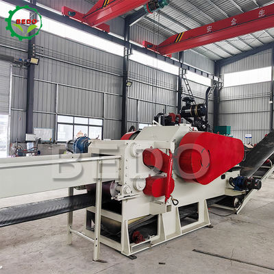 Palm EFB Empty Fruit Bunch Shredder Wood Chipper Machine Дизельный двигатель мощностью 110 кВт для электростанции биомассы