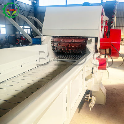 235 HP дровяной дробилки 700x400 мм вход 2 шт лезвия тяжелая работа дровяной дробилки барабан типа промышленного шредера